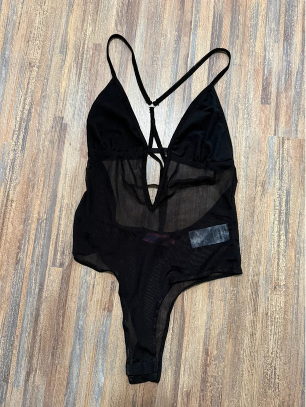 Edikted sheer bodysuit size small